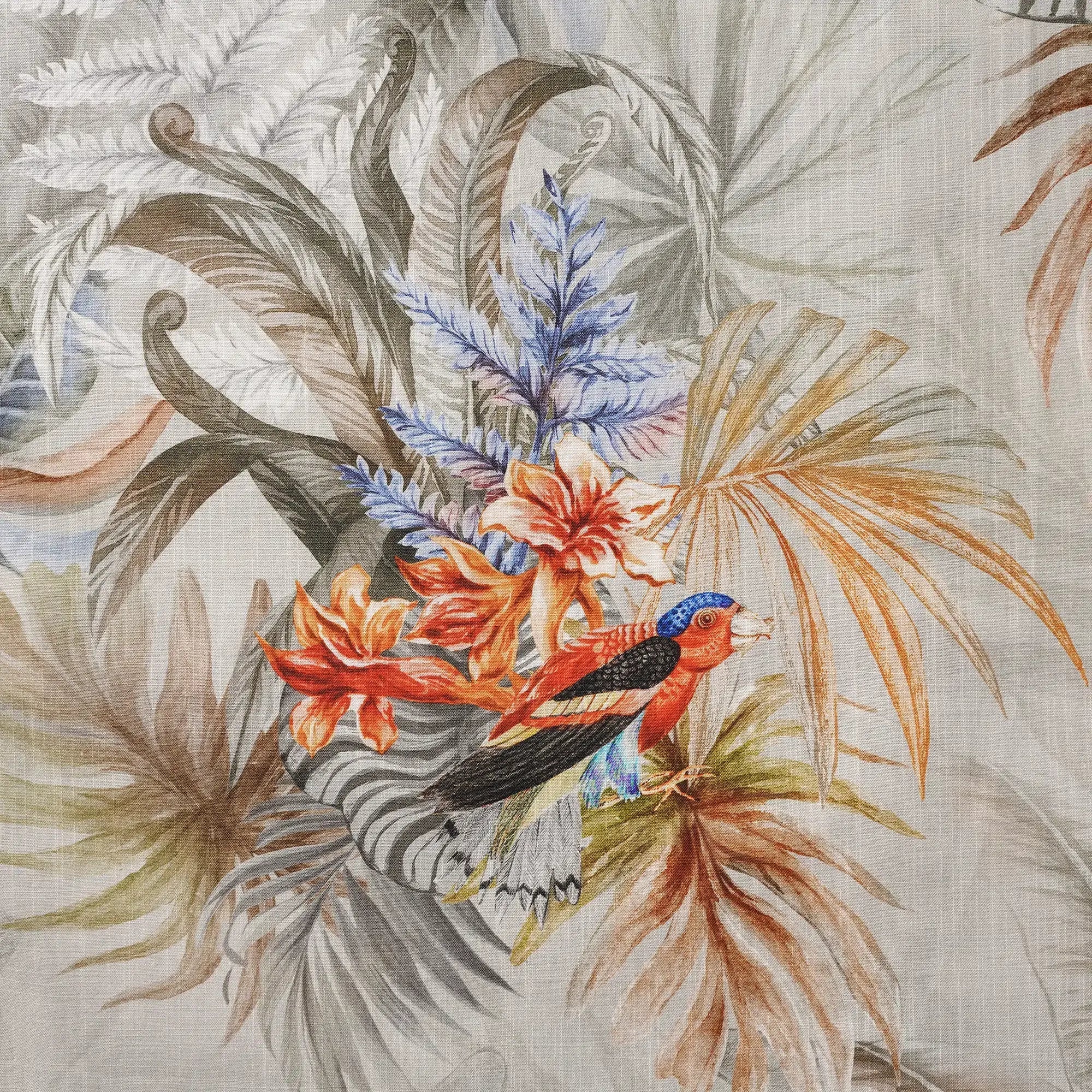 Men's Hawaiian Shirt Short Sleeve Button-down 100% Cotton Gray Aloha Tropical Paradise Scroll