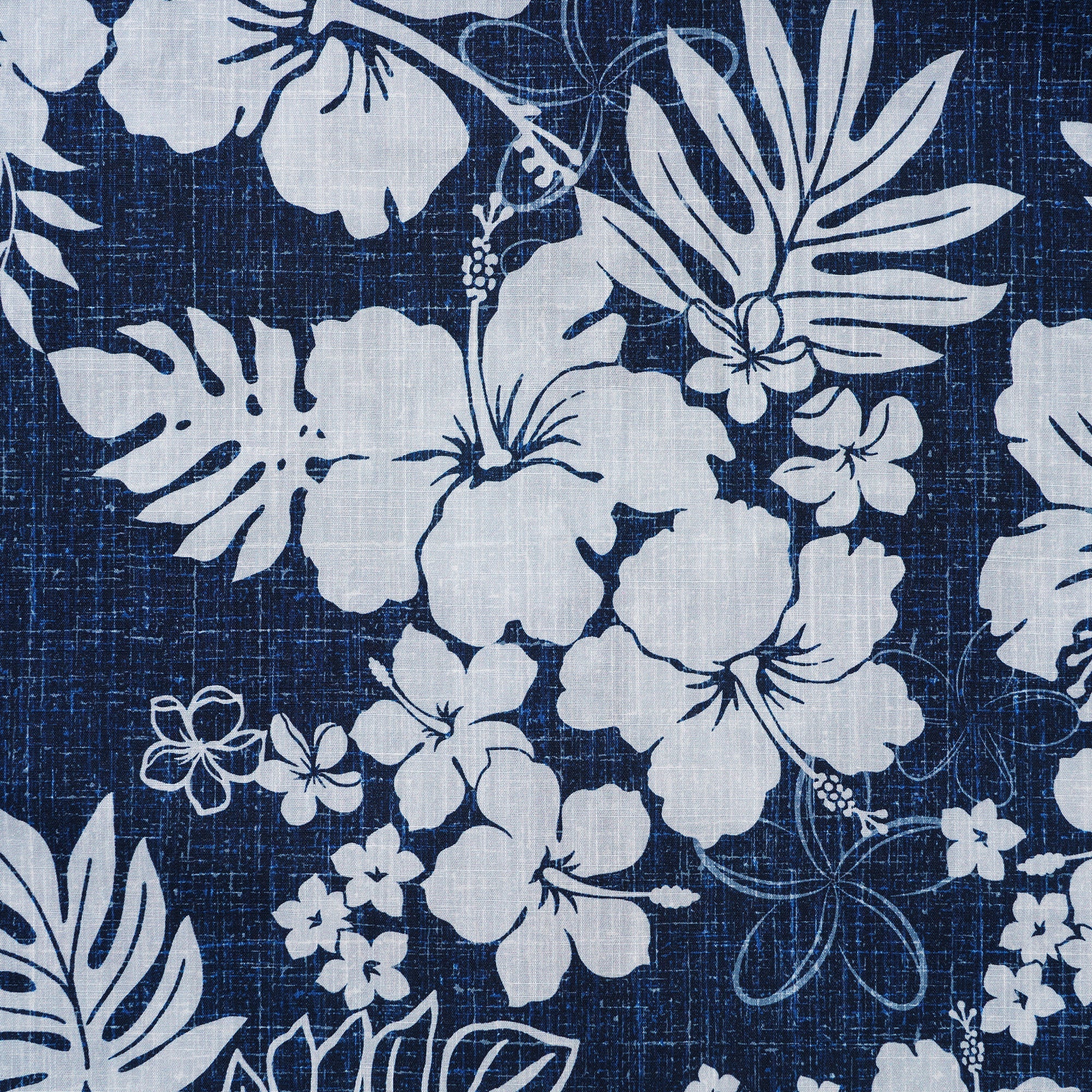 Men's Blue Tropical Hawaiian Shirt Button-down Aloha Shirt No Iron Shirt